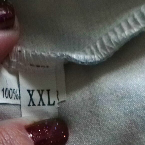 Maxi Dress XXL NEW Short Sleeve Stretchy Comfort - Picture 8 of 8